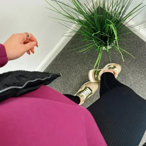Black Ribbed Leggings