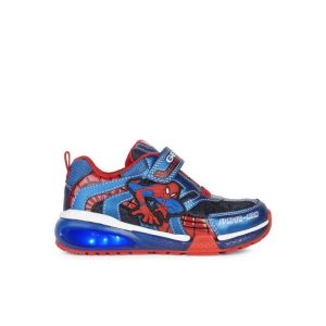 Geox Boys Spiderman Light Up Runner Bayonyc J26FEB