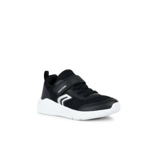 Geox Black Junior Boys Runners J36GBA